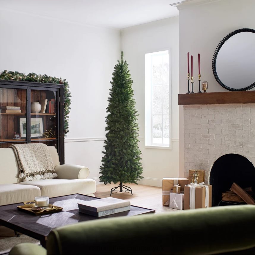 Trees | National Tree Company Artificial Slim Christmas Tree Green Kingswood Fir Includes Stand 75 Feet F2L4F6